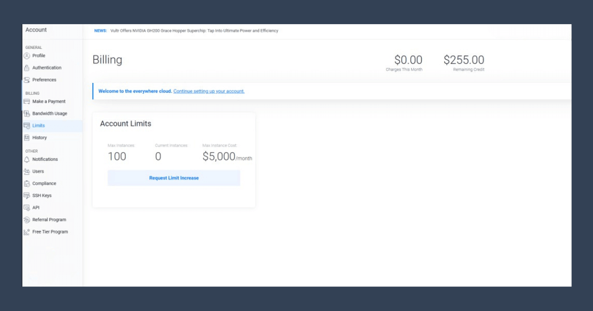 Buy Vultr Accounts for sale